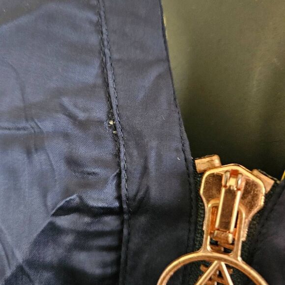 NWT Eleven Paris Embroidered Beaded Bomber Jacket - Picture 5 of 12